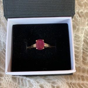 Natural Ruby ring